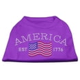 thumbnail image 1 of Pet Dog  Cat Shirt Rhinestone, "Classic American", 1 of 9