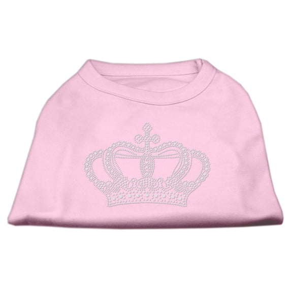 Pet Dog Cat Shirt Rhinestone, "Crown"