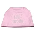 thumbnail image 1 of Pet Dog  Cat Shirt Rhinestone, "Cutie Patootie", 1 of 11