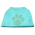 thumbnail image 1 of Pet Dog  Cat Shirt Rhinestone, "Gold Paw", 1 of 10