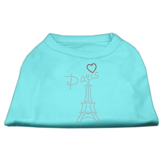 Pet Dog Cat Shirt Rhinestone, "Paris"
