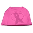 thumbnail image 1 of Pet Dog  Cat Shirt Rhinestone, "Pink Ribbon", 1 of 10