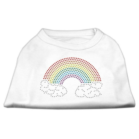 Pet Dog Cat Shirt Rhinestone, "Rainbow"