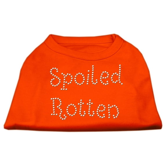 Spoiled Rotten Rhinestone Shirts Orange Sm (10)