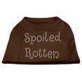 thumbnail image 1 of Spoiled Rotten Rhinestone Shirts Brown Med (12), 1 of 11