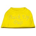 thumbnail image 1 of Pet Dog  Cat Shirt Rhinestone, "Stuck Up Pup", 1 of 11