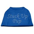 thumbnail image 1 of Stuck Up Pup Rhinestone Shirts Blue Sm (10), 1 of 10