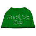 thumbnail image 1 of Pet Dog  Cat Shirt Rhinestone, "Stuck Up Pup", 1 of 10
