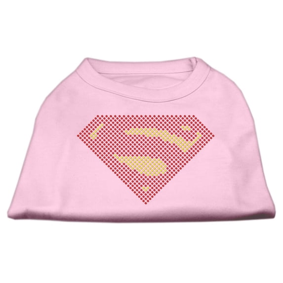 Pet Dog Cat Shirt Rhinestone, "Super"