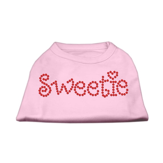 Pet Dog Cat Shirt Rhinestone, "Sweetie"