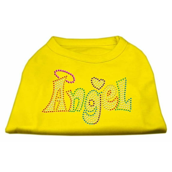 Pet Dog Cat Shirt Rhinestone, "Technicolor Angel"