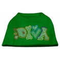 thumbnail image 1 of Pet Dog  Cat Shirt Rhinestone, "Technicolor Diva", 1 of 11