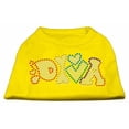 thumbnail image 1 of Pet Dog  Cat Shirt Rhinestone, "Technicolor Diva", 1 of 11