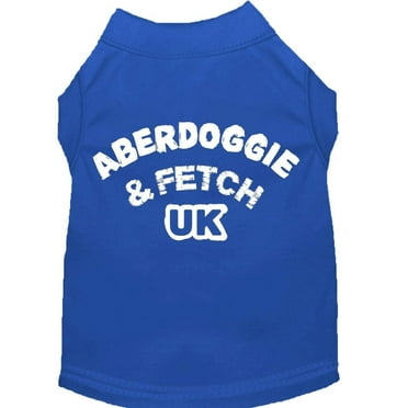 Pet Dog  Cat Shirt Screen Printed, "Aberdoggie and Fetch UK"