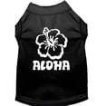 thumbnail image 1 of Pet Dog  Cat Shirt Screen Printed, "Aloha Flower", 1 of 11
