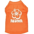 thumbnail image 1 of Pet Dog  Cat Shirt Screen Printed, "Aloha Flower", 1 of 11