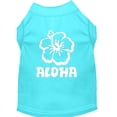 thumbnail image 1 of Pet Dog  Cat Shirt Screen Printed, "Aloha Flower", 1 of 10