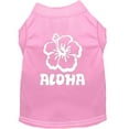 thumbnail image 1 of Pet Dog  Cat Shirt Screen Printed, "Aloha Flower", 1 of 11