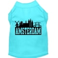 thumbnail image 1 of Pet Dog  Cat Shirt Screen Printed, "Amsterdam Skyline", 1 of 11