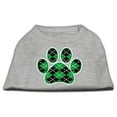 thumbnail image 1 of Argyle Paw Green Screen Print Shirt Grey XXXL (20), 1 of 8
