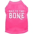 thumbnail image 1 of Pet Dog  Cat Shirt Screen Printed, "Bad To The Bone", 1 of 10