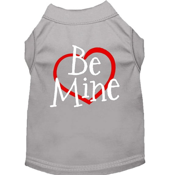 Pet Dog Cat Shirt Screen Printed, "Be Mine"