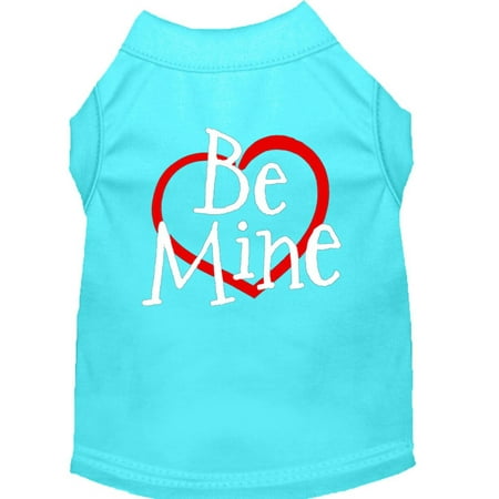 Pet Dog Cat Shirt Screen Printed, "Be Mine"