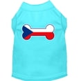 thumbnail image 1 of Pet Dog  Cat Shirt Screen Printed, "Bone Flag Czech Republic", 1 of 10