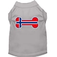 thumbnail image 1 of Pet Dog  Cat Shirt Screen Printed, "Bone Flag Norway", 1 of 10