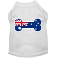 thumbnail image 1 of Pet Dog  Cat Shirt Screen Printed, "Bone Shaped Australian Flag", 1 of 10