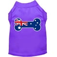 thumbnail image 1 of Bone Shaped Australian Flag Screen Print Shirts Purple XL (16), 1 of 10