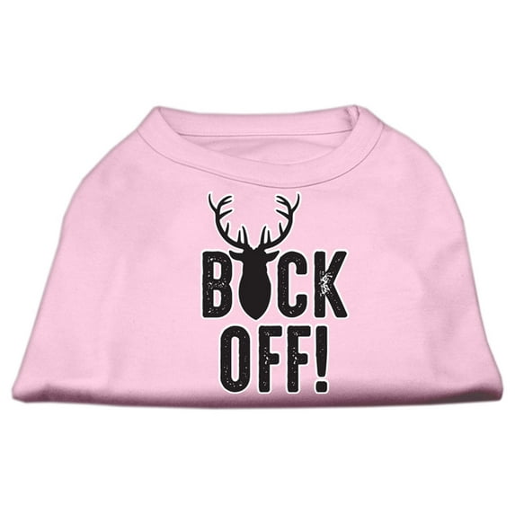 Pet Dog Cat Shirt Screen Printed, "Buck Off"