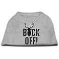 thumbnail image 1 of Pet Dog  Cat Shirt Screen Printed, "Buck Off", 1 of 11