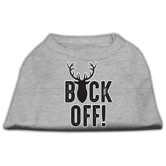 Pet Dog Cat Shirt Screen Printed, "Buck Off"