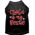 thumbnail image 1 of Pet Dog  Cat Shirt Screen Printed, "Cupid Is My Bestie", 1 of 7