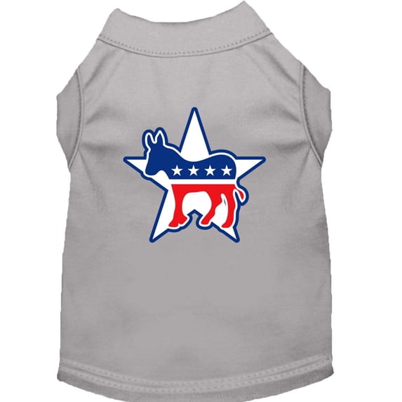 Pet Dog Cat Shirt Screen Printed, "Democrat"