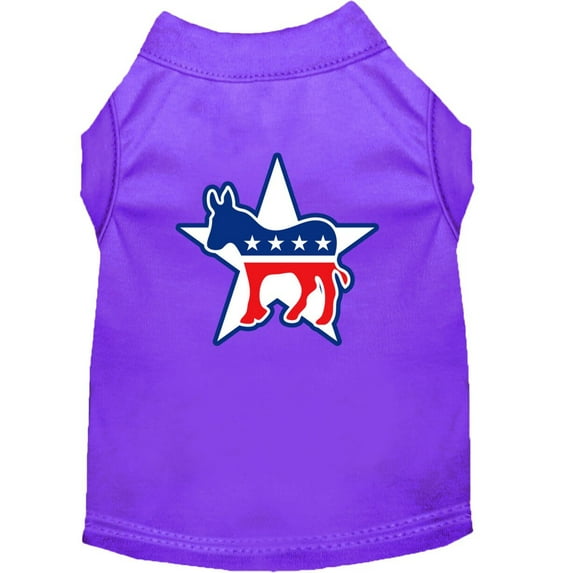 Pet Dog Cat Shirt Screen Printed, "Democrat"