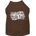 thumbnail image 1 of Pet Dog  Cat Shirt Screen Printed, "Dirty Dogs Have More Fun", 1 of 11