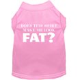 thumbnail image 1 of Pet Dog  Cat Shirt Screen Printed, "Does This Shirt Make Me Look Fat?", 1 of 9