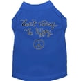 thumbnail image 1 of Pet Dog  Cat Shirt Screen Printed, "Don't Worry, Be Hippy", 1 of 11