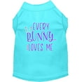 thumbnail image 1 of Pet Dog  Cat Shirt Screen Printed, "Every Bunny Loves Me", 1 of 11