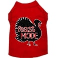 thumbnail image 1 of Pet Dog  Cat Shirt Screen Printed, "Feast Mode", 1 of 10