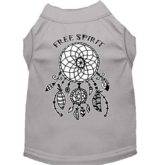 Pet Dog Cat Shirt Screen Printed, "Free Spirit"