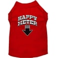 thumbnail image 1 of Happy Meter Screen Printed Dog Shirt Red Sm (10), 1 of 11