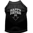 thumbnail image 1 of Pet Dog  Cat Shirt Screen Printed, "Happy Meter", 1 of 11
