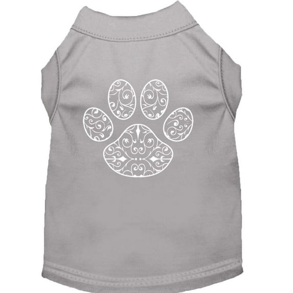 Pet Dog Cat Shirt Screen Printed, "Henna Paw"