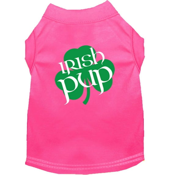Pet Dog Cat Shirt Screen Printed, "Irish Pup"