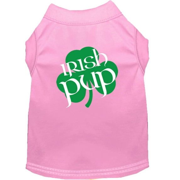 Pet Dog Cat Shirt Screen Printed, "Irish Pup"