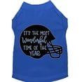 thumbnail image 1 of Pet Dog  Cat Shirt Screen Printed, "It's The Most Wonderful Time Of The Year (Football)", 1 of 10