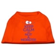 thumbnail image 1 of Pet Dog  Cat Shirt Screen Printed, "Keep Calm I'm Not A Monster", 1 of 11